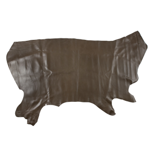 Famous NYC Designer Large Brown Cow Leather
