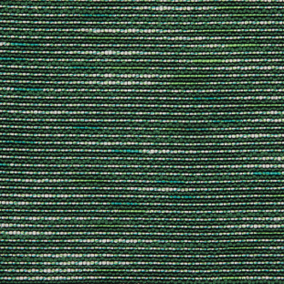 Vibrant Green/Black/White Cotton-Polyester Tweed