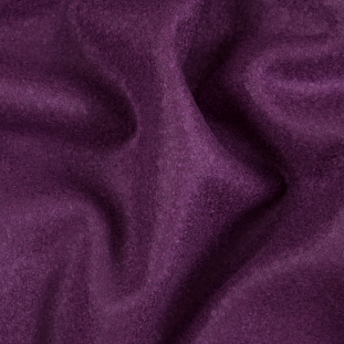 Crushed Grape Blended Wool Boucle