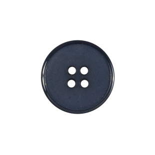 Navy Plastic Button - 32L/20mm