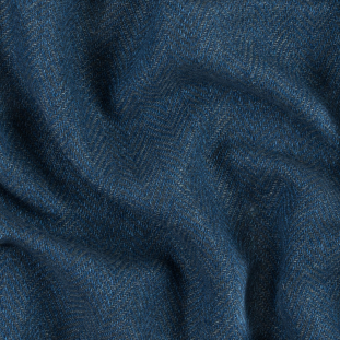 Blue/Gray Chevron Woven