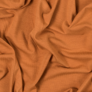 Golden Oak Stretch Polyester Jersey