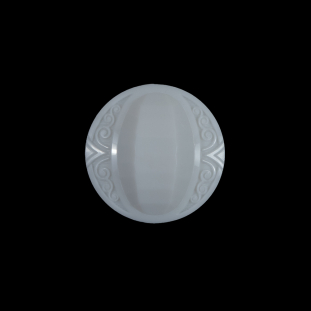 White Textured Shank-Back Button - 30L/19mm