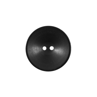Black Plastic 2 Hole Button - 32L/21mm
