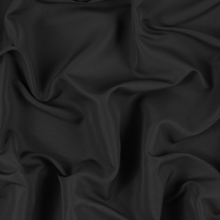Black Polyester and Bamboo Wicking Fabric