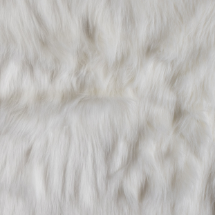 Ivory Faux Luxury Shag Fur