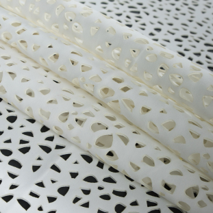 Off-White Laser-Cut Scuba Knit Neoprene