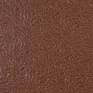 Amber Brown Embossed Faux Leather with a Black Fabric Backing