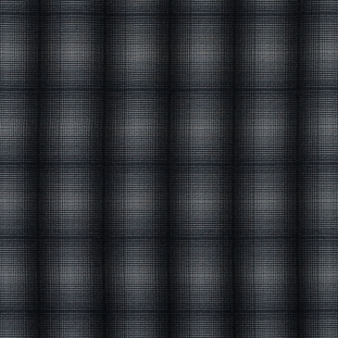 Armani Gargoyle Checkered Blended Wool Woven