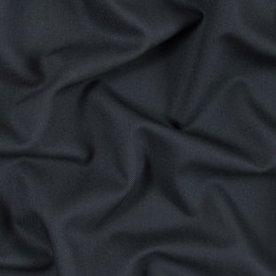 Armani Black Piqued Wool Suiting