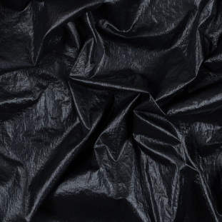 Rag & Bone Dark Navy Water-Repellent Crinkled Nylon Woven