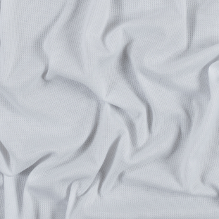 White Stretch Polyester Thermal