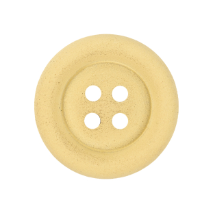 Light Yellow Plastic Button - 45L/28mm