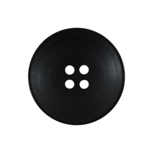 Black Concaving 4 Hole Button - 40L/25mm