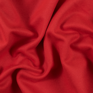 Cavalli Fiery Red Felted Wool Coating