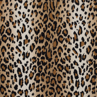 Carolina Herrera Leopard Printed Stretch Silk Twill