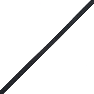 Black Grosgrain Ribbon - .375