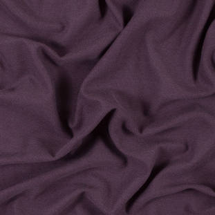 Italian Prune Purple Knit Pique