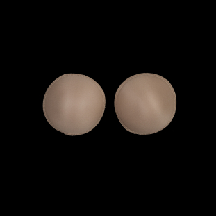 Nude Round Bra Cup - A-Cup