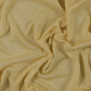 Yellow Heathered Cotton Jersey