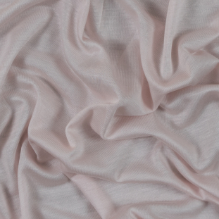 Cloud Pink Sheer Rayon Jersey