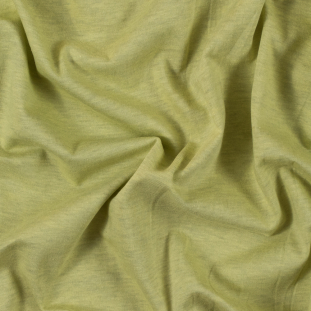 Heathered Lime Green Cotton Jersey