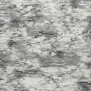 Jason Wu Turtledove and Black Abstract Silk Chiffon
