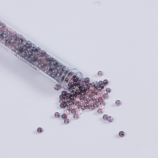 Mixed Lilac Czech Seed Beads - Size 6