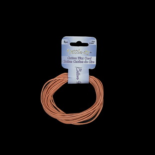 Dazzle-It Dark Orange Cotton Wax Cord - 1.5mm