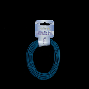 Dazzle-It Royal Blue Cotton Wax Cord - 2mm