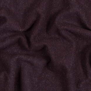 Bordeaux Double Faced Wool Coating