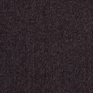 Bordeaux and White Speckled Wool Tweed