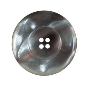 Gray Iridescent Plastic Button - 45L/28mm