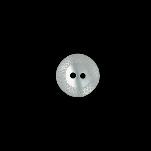 Ivory Plastic 2-Hole Button - 18L/11.5mm