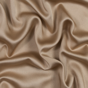 Gilded Beige Satin with Ribbed Backing