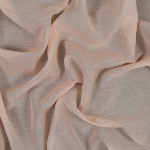 Theory Pink Peach Silk and Cotton Voile