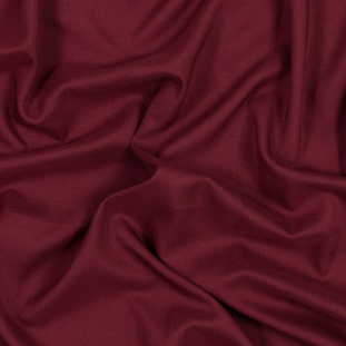 Cole Haan Maroon Stretch Polyester Double Georgette