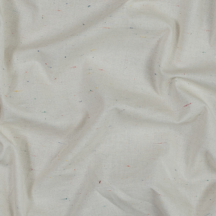 Antique White Japanese Cotton with Multicolor Specks