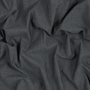 Gray Striped Japanese Cotton Woven