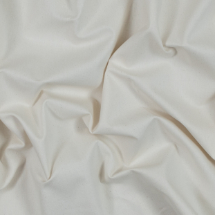 Pearled Ivory Speckled Cotton Twill