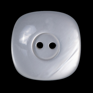 Light Silver Luminous Plastic Two-Hole Button - 50L/32mm