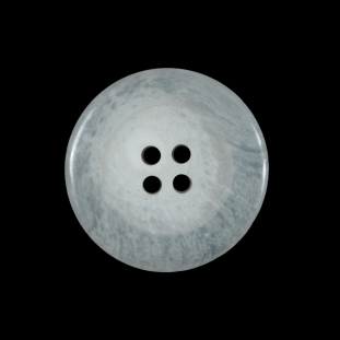 Off-White Translucent Plastic Button - 40L/25.5mm