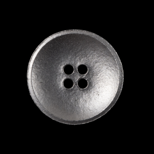 Italian Silver Metal Button - 40L/25.5mm