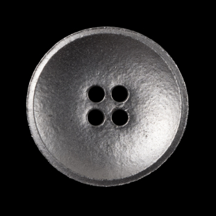 Italian Silver Metal Button - 48L/30.5mm