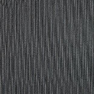 Ralph Lauren Black, Gray and Beige Striped Wool Suiting