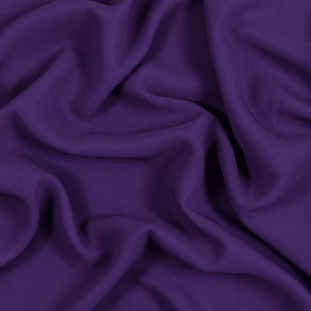 Ralph Lauren Royal Purple Stretch Rayon Crepe