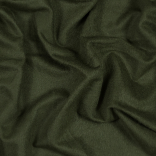 Moss Bamboo and Cotton Stretch Knit Fleece