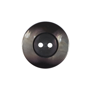 Brown Iridescent 2-Hole Plastic Button - 36L/23mm