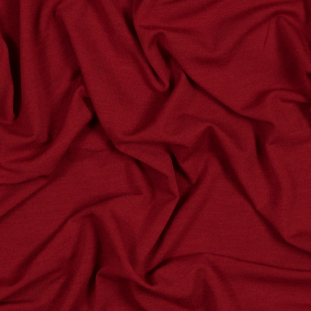 Red Stretch Wool Jersey