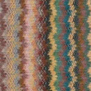 Multicolor Striped Loose Sweater Knit